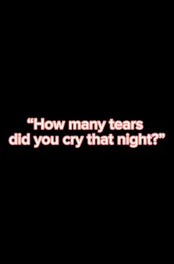 I lost him…