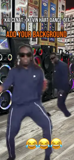 Kevin Hart and Kai