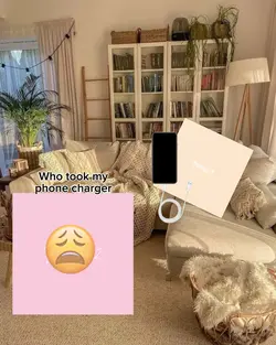 Who took my charger?