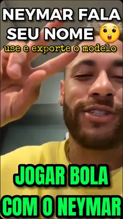 neymar fala seu nome