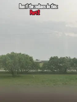 Run if the zodiacs..