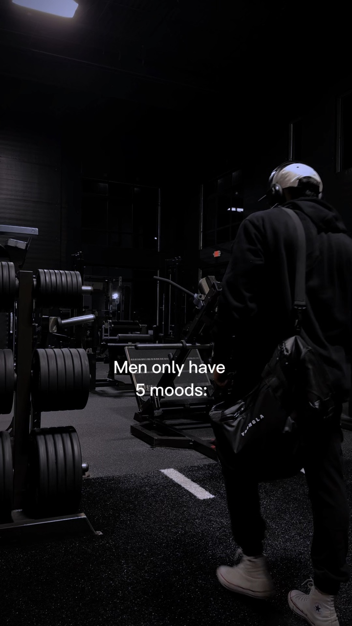 Men have 5 moods