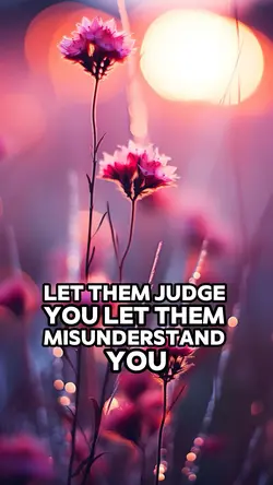 Let them judge you 