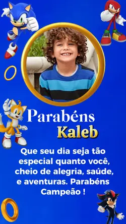Aniversário - SONIC