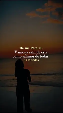 De mi, Para mi.