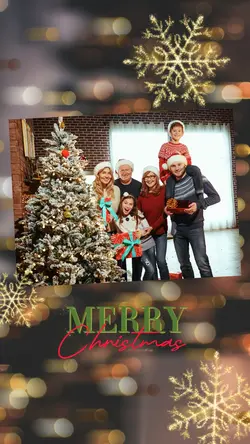 family Xmas card