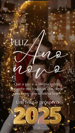 Ano novo sua foto 