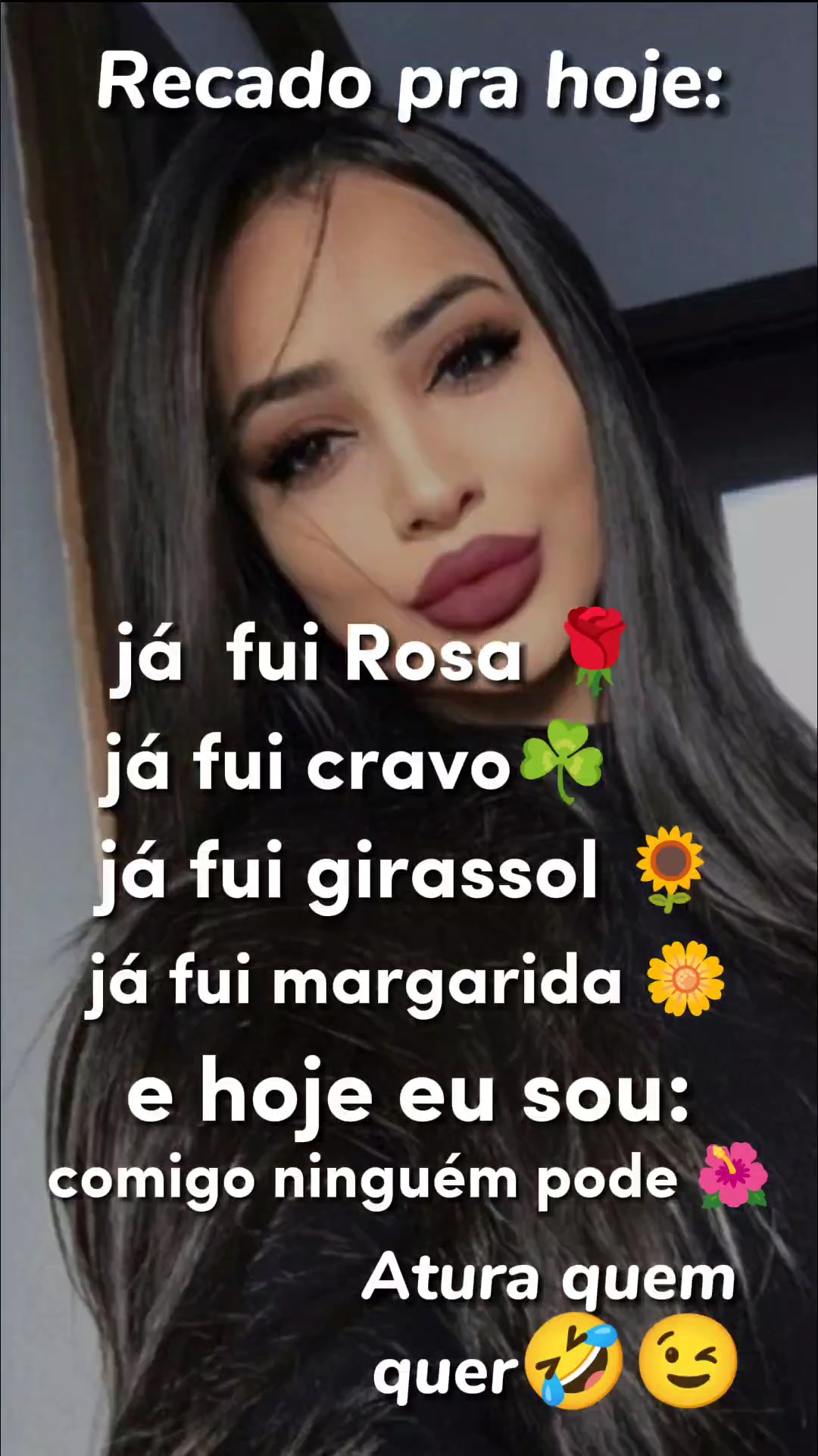 recado pra hoje 