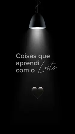 Aprendi com o luto