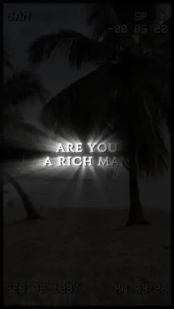 A rich man ??? 