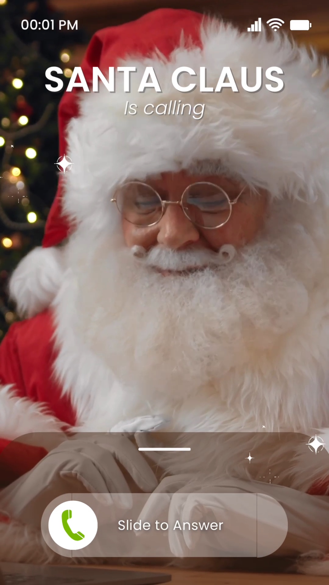 Santa llamando