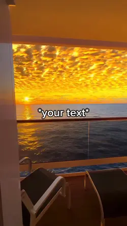 Sunset on boat