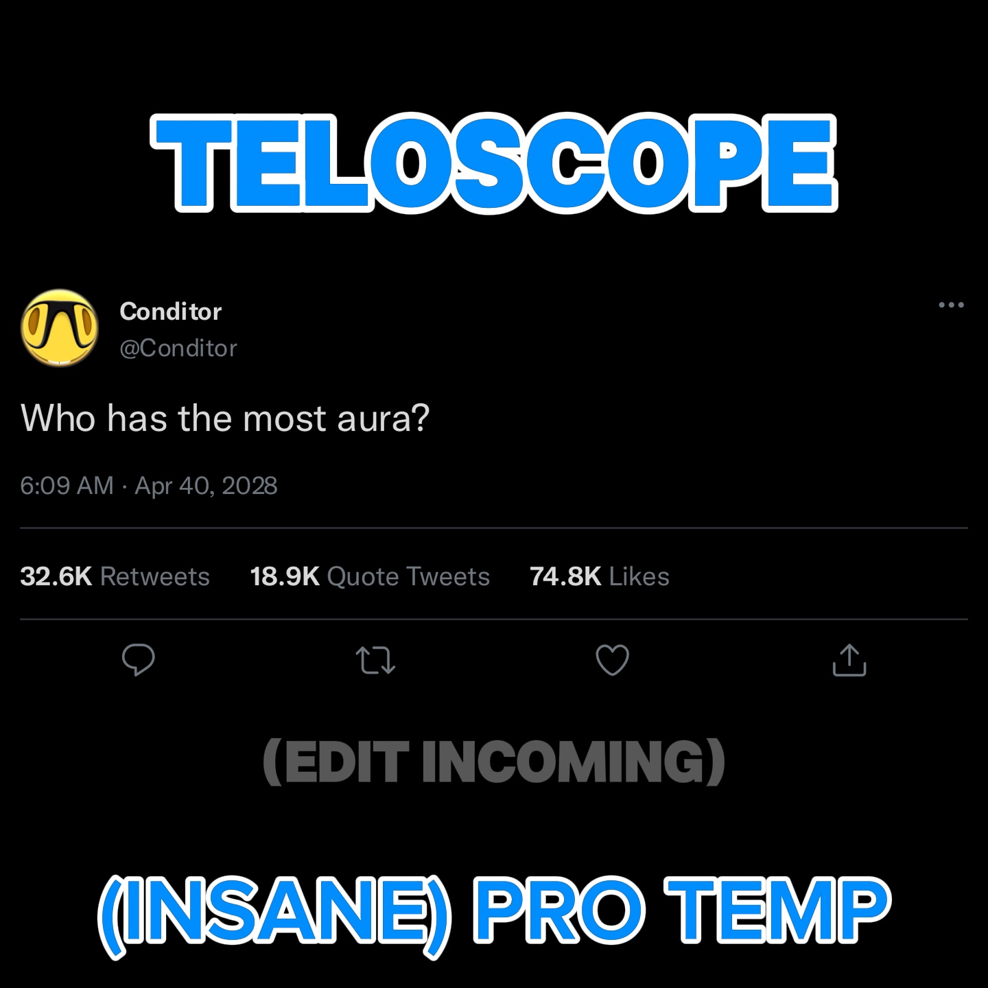 Insane aura temp
