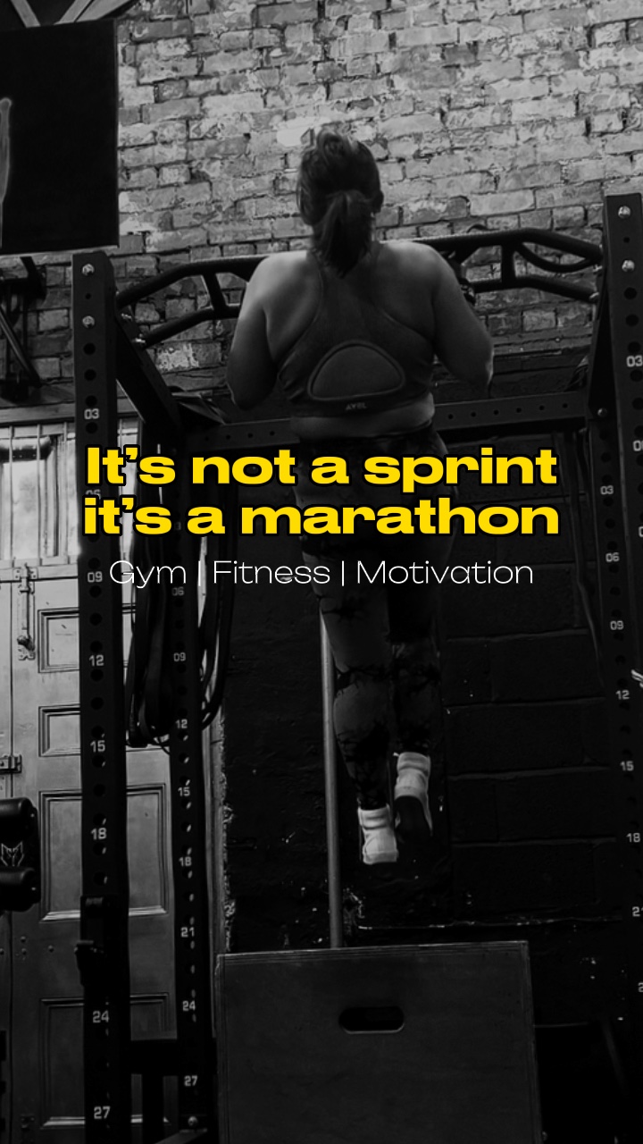 No es un sprint