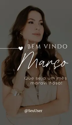 Bem Vindo Março 