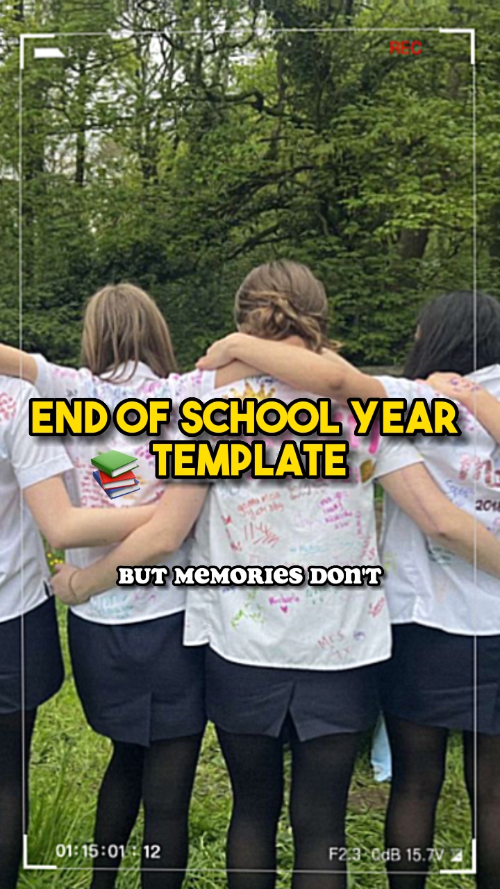 Fin de l'école📚