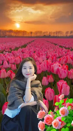 Tulip garden