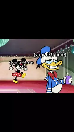 Minnie & Donald Duck