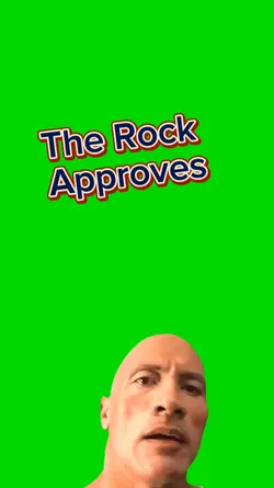 The Rock Approves 