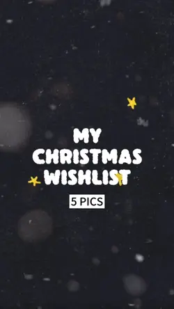 Christmas Wishlist โจ