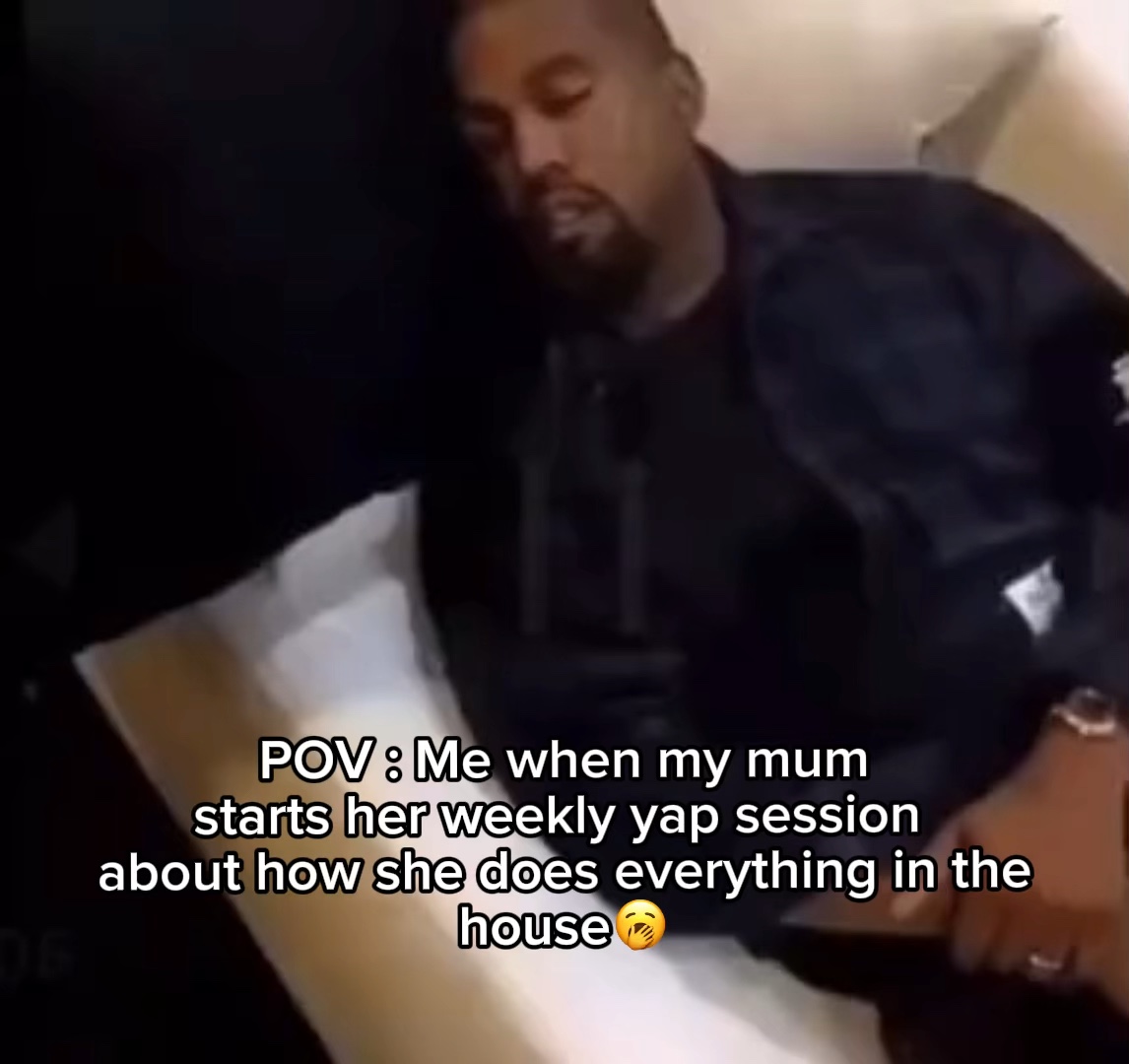 KANYE SLEEPING😴