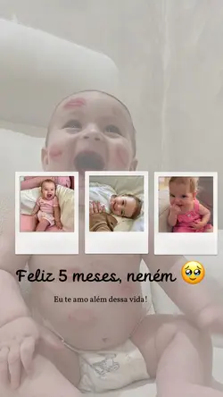 Feliz 5 meses, nenê❤️