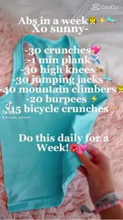 Abs in a week!
