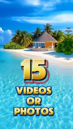 15 videos or photos 