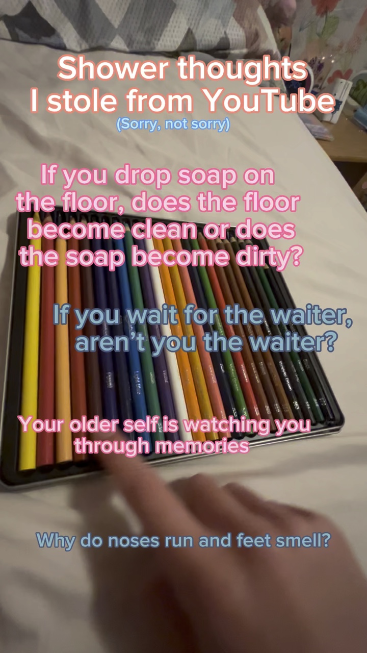 Shower Thoughts 💭🚿