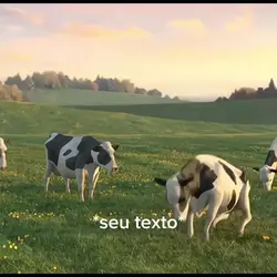 vaca dança meme