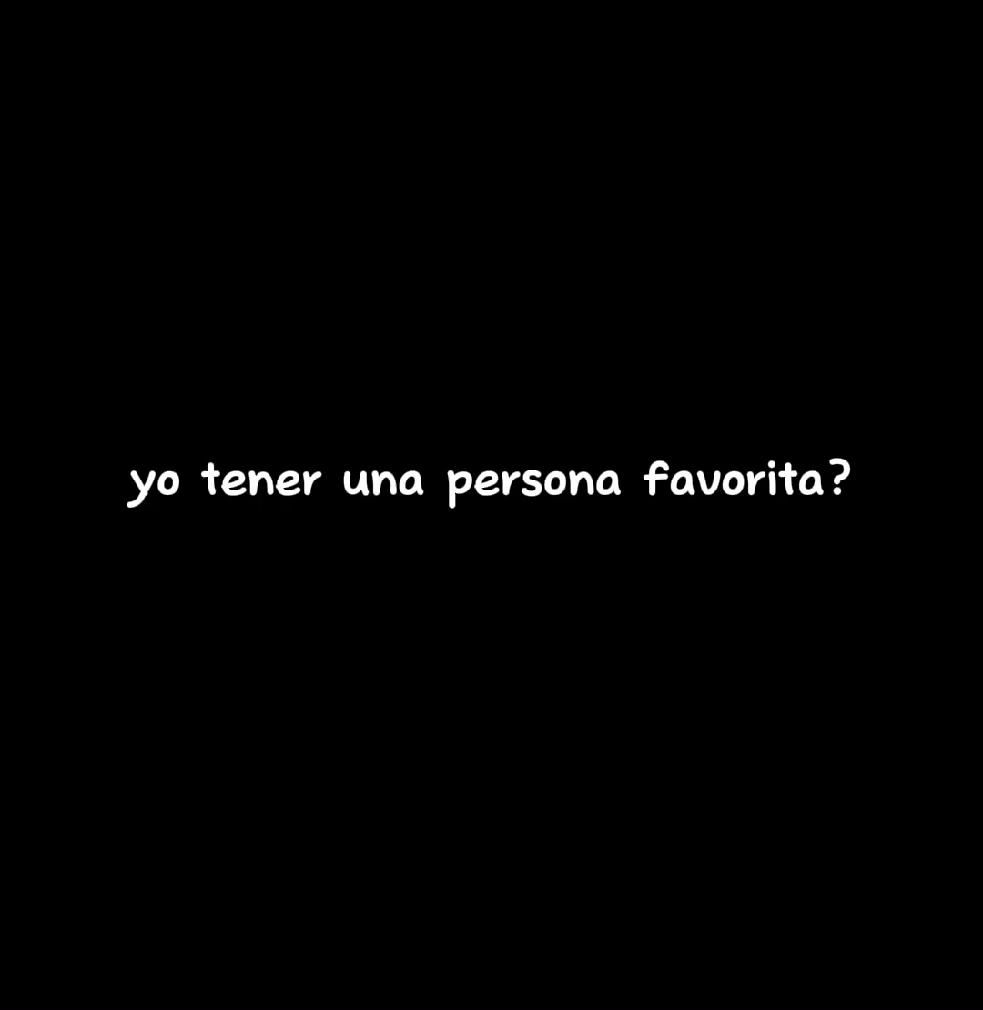 tú persona favorita 