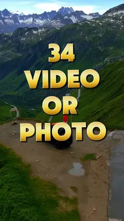 34 video or photo 
