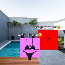Entrar na piscina?