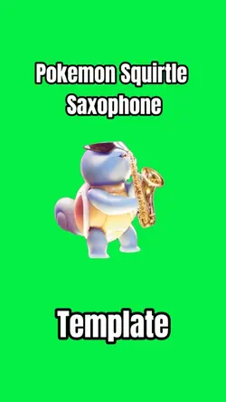 Squirtle Saxophone 
