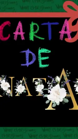 CARTA DE NATAL