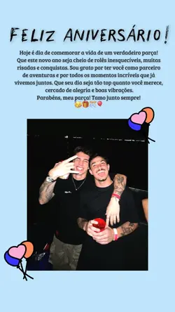 PARABÉNS AMIGO 🎊