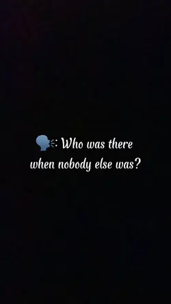 Who was there✨