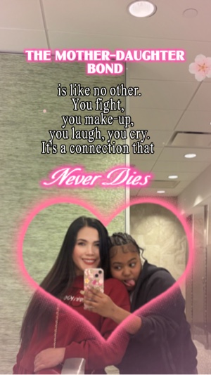 Mother and daughter 