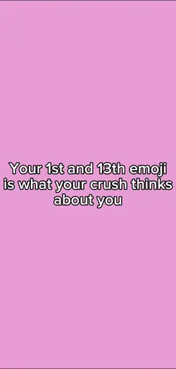 1st and 13th Emoji