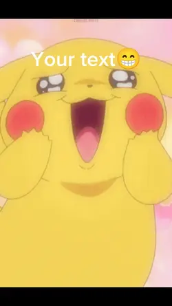 happy Pikachu 