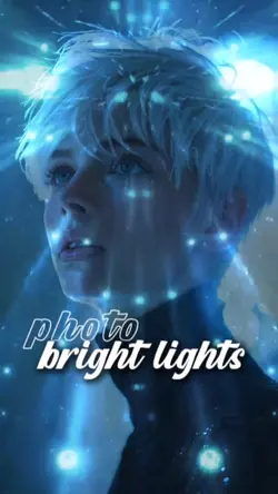 bright
light