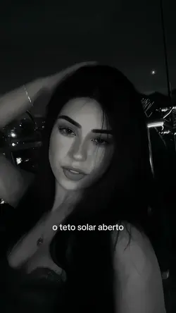 teto solar aberto..