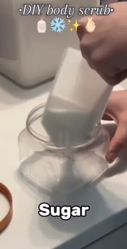 DIY body scrub