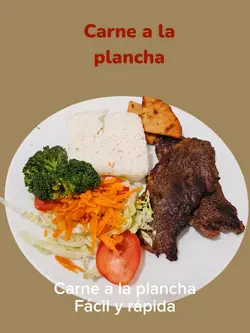 Carne a la plancha