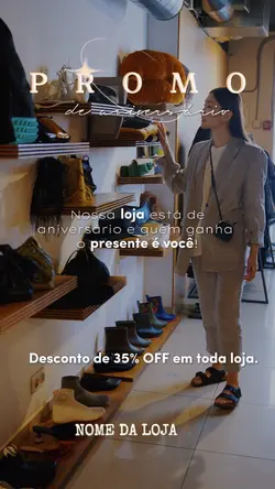 Aniversário Loja