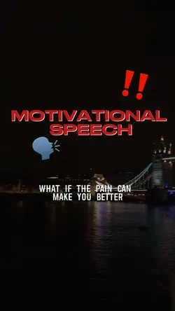 Motivational Speech🗣️