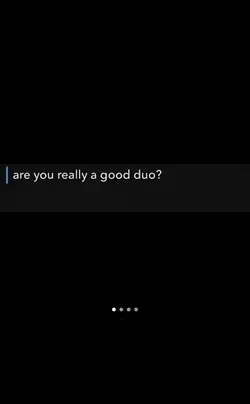 Good duo?