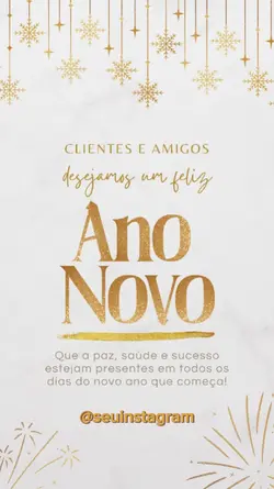 Cartão de Ano Novo