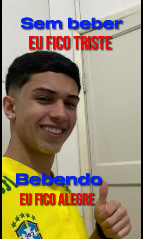Eu fico triste alegr