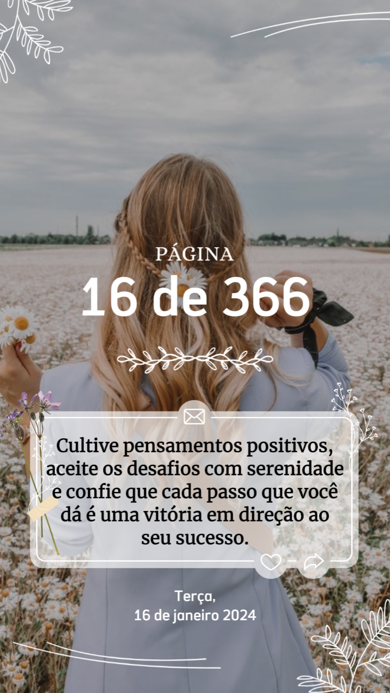 16 de 366, TERÇA